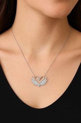 گردنبند نقره رنگی زنانه 925 عیار Inure Jewelry - کد 870502171