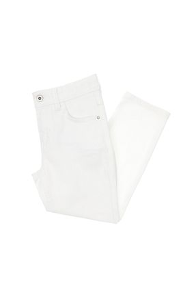 شلوار جین سفید بچه گانه پاچه ساده U.S. Polo Assn. - کد 927812848