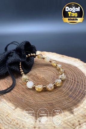 دستبند جواهر رنگی زنانه سنگ طبیعی Balzamin Design - کد 737867095