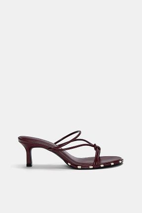 دمپائی زرشکی زنانه پلی اورتان Pull & Bear - کد 927808613