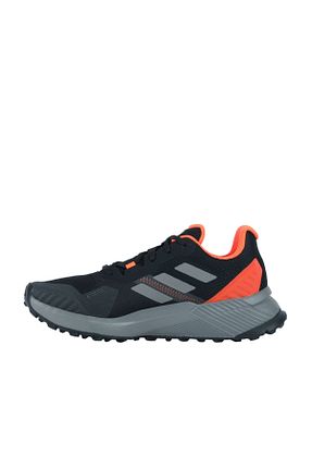 کفش پیاده روی مشکی مردانه پارچه ای adidas - کد 758407273