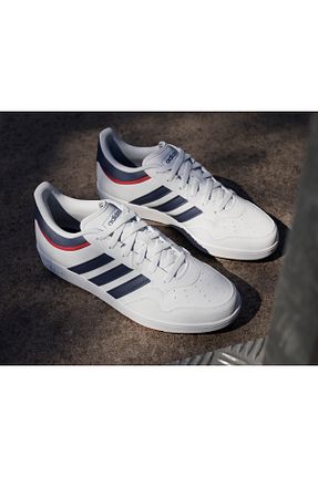 کفش اسنیکر سفید مردانه بند دار adidas - کد 927815124