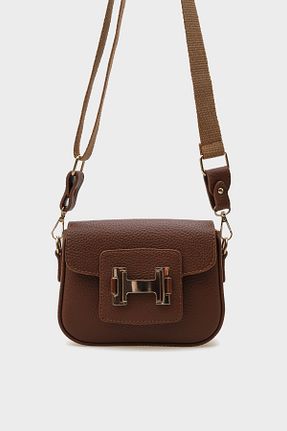 کیف دوشی قهوه ای زنانه چرم مصنوعی Capone Outfitters - کد 840119430