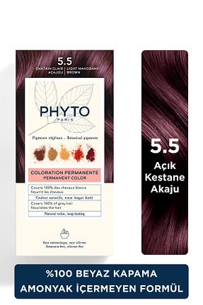 رنگ مو سرمه ای Phyto - کد 374838110