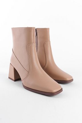 بوت / نیم بوت نباتی زنانه چرم مصنوعی Capone Outfitters - کد 333654091
