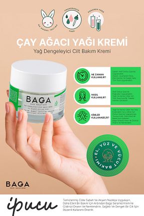 کرم صورت همه انواع پوست Baga - کد 648990129