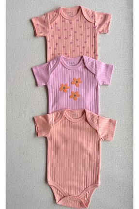 بادی و سرهمی نوزادی رنگی بچه گانه پارچه HAFY BABY - کد 927844895