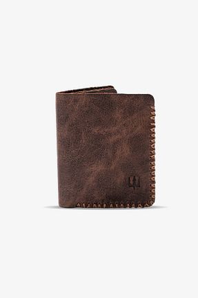 کیف پول طوسی زنانه سایز متوسط Getto Deri - کد 849761170