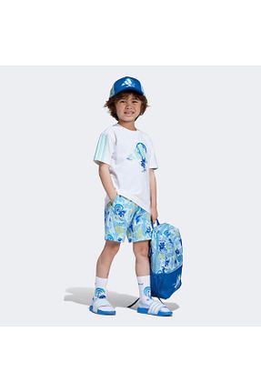 ست بالاتنه و پائین تنه سفید بچه گانه بافتنی adidas - کد 926701310