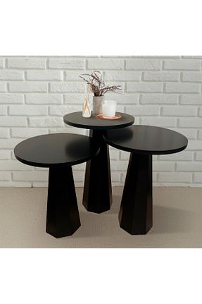 میز عسلی مشکی MDF CG HOME - کد 927264635