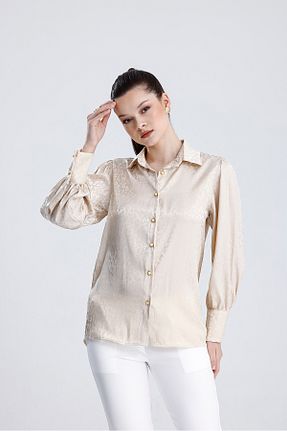 پیراهن بژ زنانه اسلیم MD trend - کد 927857230