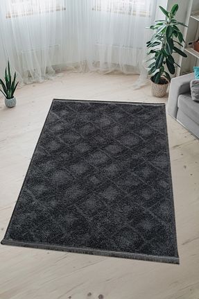 گلیم مشکی پنبه ای Massilia Home - کد 927883981