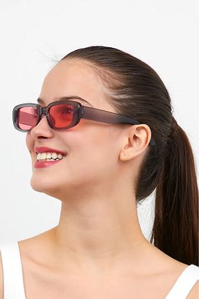 عینک آفتابی طوسی زنانه UV400 Luna Jewelry - کد 927873443