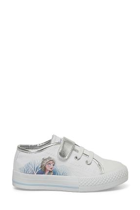 کفش اسنیکر سفید بچه گانه چسبی Frozen - کد 829196317