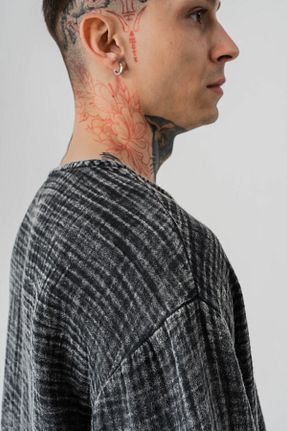 تیشرت مشکی مردانه اورسایز go gang own - کد 927890819