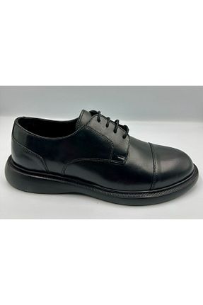 کفش کلاسیک مشکی مردانه پاشنه تخت Altınyıldız Classics - کد 927891436