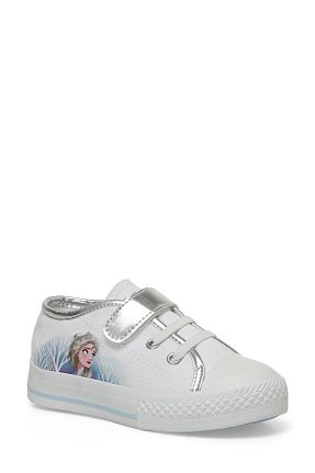 کفش اسنیکر سفید بچه گانه چسبی Frozen - کد 829196317