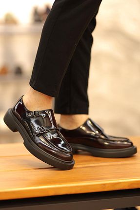کفش کژوال زرشکی مردانه پاشنه کوتاه (1 - 4 سانتی متر) Shoetyle - کد 927896159