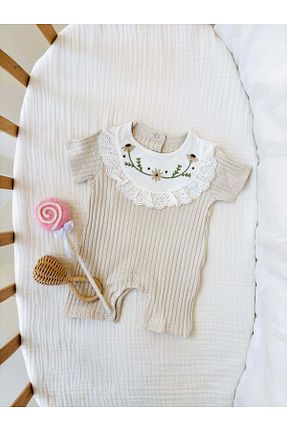 سرهمی بژ بچه گانه آستین کوتاه NUNU BABY - کد 928070676