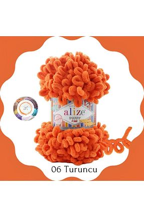 نخ بافندگی نارنجی Alize - کد 787241174