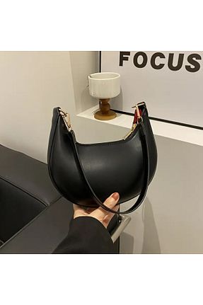 کیف دوشی مشکی زنانه چرم مصنوعی seltuğ - کد 927915774