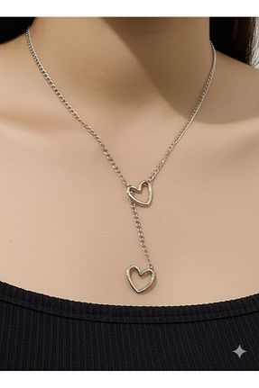 گردنبند جواهر رنگی زنانه پوشش لاکی Miyoste - کد 928081965