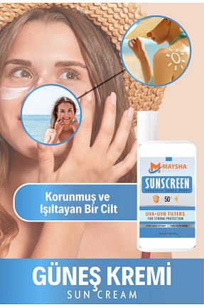 کرم ضد آفتاب بدن SPF 50 + Maysha Beauty - کد 926912849