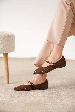 بابت قهوه ای زنانه جیر luuq shoes - کد 927921454