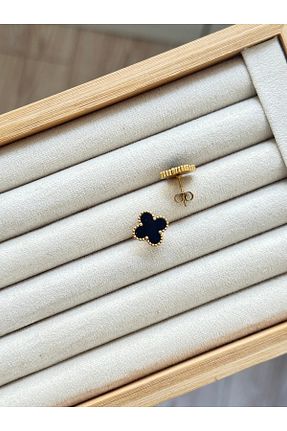 گوشواره استیل (فولاد) مشکی زنانه استیل ضد زنگ YOUES JEWELRY - کد 880061726