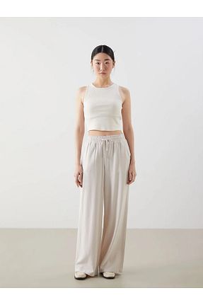 تیشرت بژ زنانه Relaxed LC Waikiki - کد 933176515