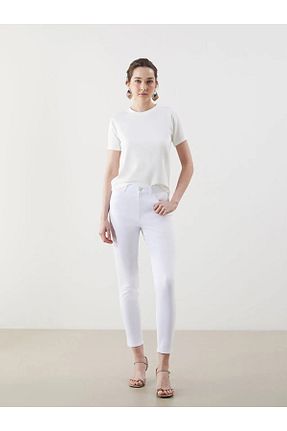 تیشرت نباتی زنانه رگولار LC Waikiki - کد 927933648
