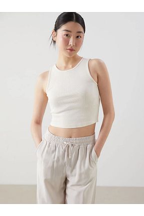 تیشرت بژ زنانه Relaxed LC Waikiki - کد 933176515
