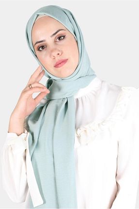 شال سبز زنانه پلی استر Alvina - کد 802125498