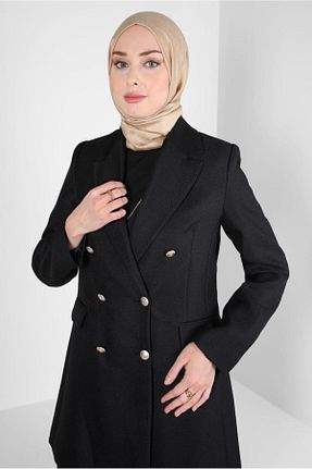کت حجاب مشکی زنانه رگولار Alvina - کد 794219677