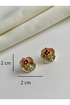 گوشواره جواهر رنگی Nilsu Jewellery Accessory - کد 927948769