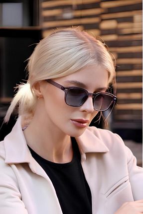عینک آفتابی طوسی زنانه 46 Eyesofia - کد 904633346