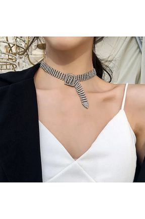 گردنبند جواهر زنانه برنجی Flaner Paris Accessorize - کد 927973999