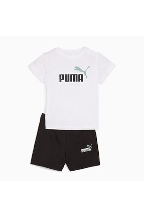 ست بالاتنه و پائین تنه اسپرت سفید بچه گانه Puma - کد 928029537