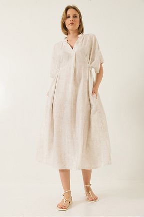 لباس بژ زنانه بافتنی Bianco Lucci - کد 928032178