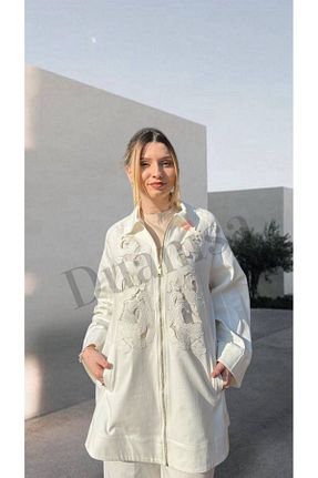 ست بالاتنه و پائین تنه حجاب نباتی زنانه رگولار qupra - کد 928226089