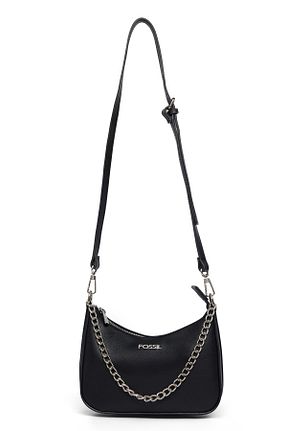 کیف دوشی مشکی زنانه Fossil - کد 922995928