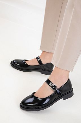 کفش لوفر مشکی زنانه چرم مصنوعی SOHO - کد 925981246