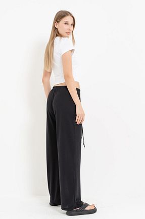 پائین تنه راحتی مشکی زنانه پلی استر Kikiriki - کد 926529726