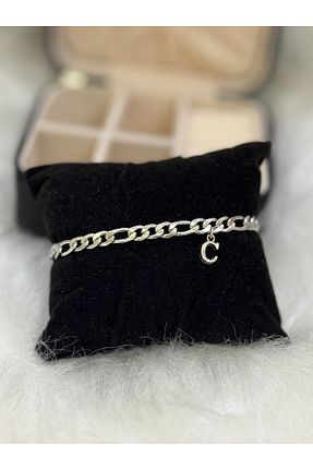 دستبند استیل (فولاد) طوسی زنانه استیل (فولاد) VENTİ VENTİSCA - کد 926531712