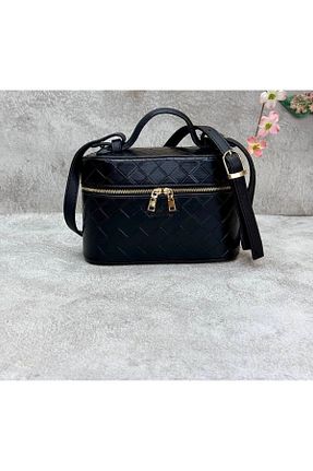 کیف دوشی مشکی زنانه چرم مصنوعی hayatöztürk - کد 926159245