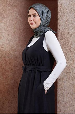 روسری طوسی پلی استر Alvina - کد 857610753