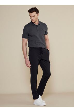 شلوار مشکی مردانه پاچه ساده BROOKS BROTHERS - کد 926544697