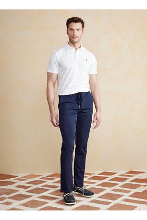شلوار سرمه ای مردانه پاچه ساده BROOKS BROTHERS - کد 926544751