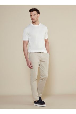 شلوار بژ مردانه پاچه ساده BROOKS BROTHERS - کد 926544817