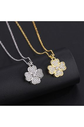 گردنبند استیل ( فولاد ) زرد زنانه استیل (فولاد) Satürn Silver Kuyumculuk - کد 896809695